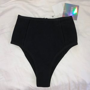 New with tags MissGuided high waisted bottoms